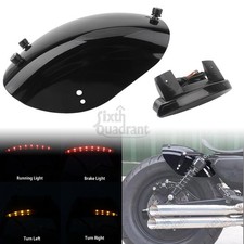 Rear fender mudguard tail - rear,