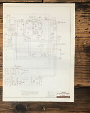 Teac A-380 Cassette  Fold Out Schematic *Original*