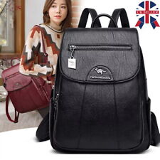 Women Backpack PU Leather Vintage Shoulder Bag Casual Travel Ladies Female Bag