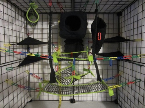 Cube neon green - 15, pc