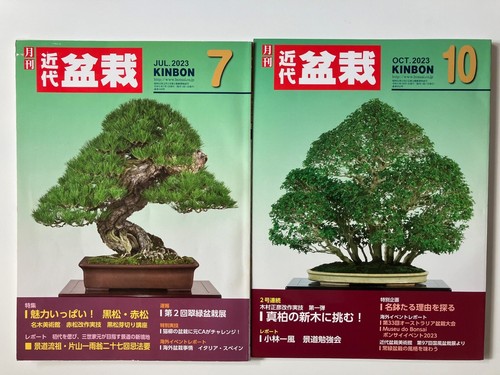 Monthly modern bonsai kinbon - monthly,