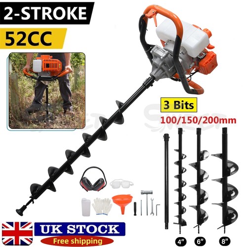 52cc petrol post hole - petrol,