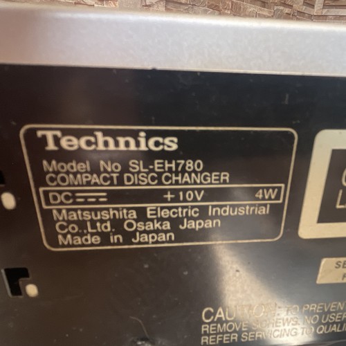 Technics eh780 disc - sl-eh780, cd
