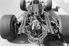 Dan Gurney's Eagle T1G Weslake Monaco GP Monte Carlo May 07 1967 M- Old Photo