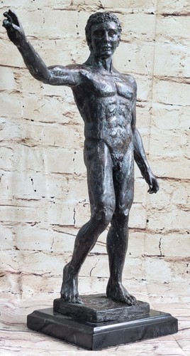 Nude abstract man rodin - rodin, bronze