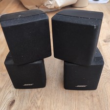 Bose Jewel Cube Pair of Speakers Black Genuine Tested Working