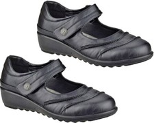 Womens Touch Fastening EEE