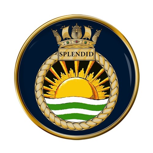 Hms splendid pin badge royal - pin,