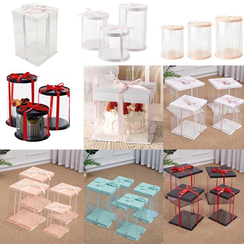 Large clear pvc - gift, boxes