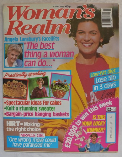 Woman realm april 1992 - woman's,