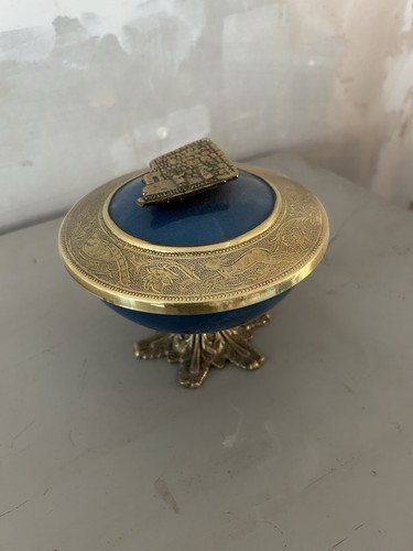 Vintage blue gold - vintage,