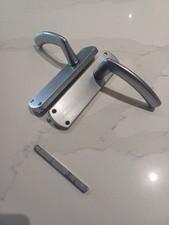 Internal Door Handles Chrome Metal Modern