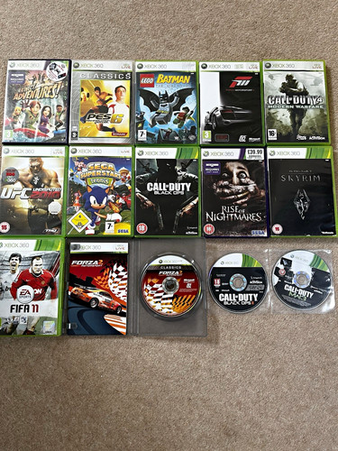 Xbox 360 games bundle black - xbox,