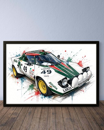 Lancia stratos rally car - stratos,
