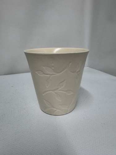 Cream ceramic plant - cream, pot
