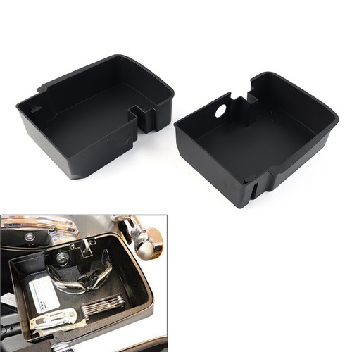 Pair saddlebag tray organizer - pair,