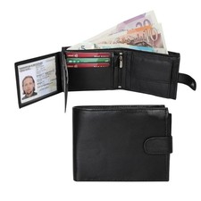 Mens RFID BLOCKING Leather