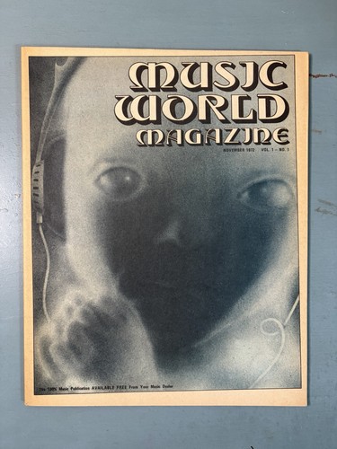 Vintage music world magazine - vintage,