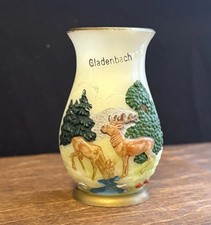 Old Tiny Milk Glass Style Vase