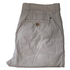 Tommy Hilfiger Beige Custom Fit Chino Trousers Pants Size Men's W34 L30
