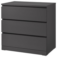 IKEA Malm Chest of 3 Drawers