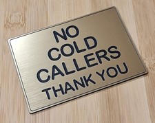 No Cold Callers, Sales People