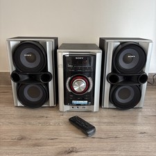 Rare SONY MINI HI-FI COMPONENT SYSTEM MHC-EC78P WITH SS-EC78S SPEAKERS & Remote