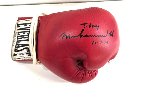 Muhammad ali autograph - ali,