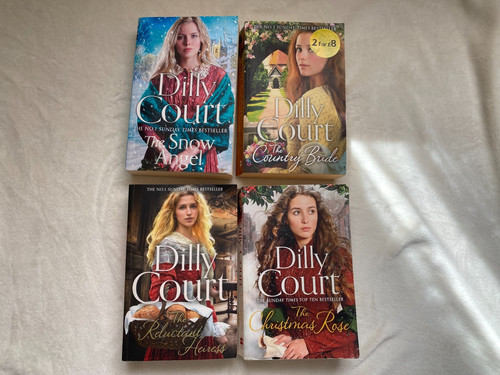 Dilly court books - 4x,