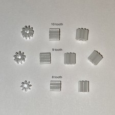Scalextric pinion gears