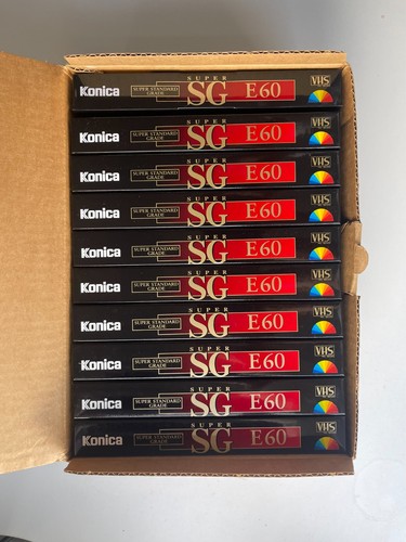 Unsealed 10x konica video - konica,