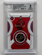 2022 Panini National Treasures World Cup Century Materials Lukaku Logo Patch 1/1