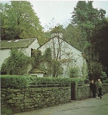 Grasmere Dove Cottage Lake District Cumbria Vintage Print Picture 1974 CBOTLD#25