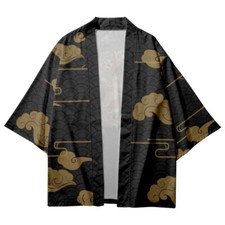 Men Retro Japanese Kimono Coat