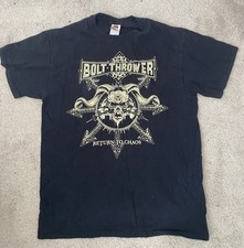 Bolt Thrower USA Return To Chaos Tour Shirt 2013