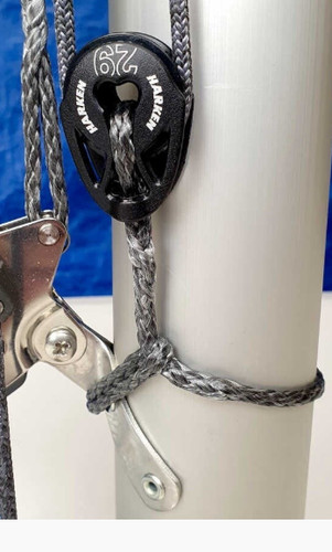 Spliced mast loop for - , laser®