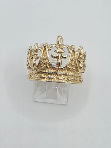 14k yellow gold - 14k, crown