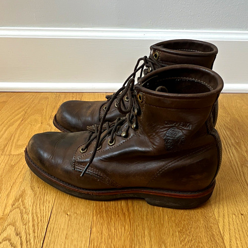 Chippewa men brown leather - brown,