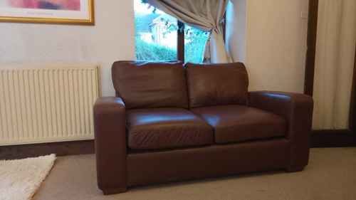 Next leather sofa - sofa,, 2