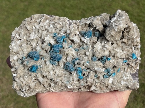 Large cavansite stilbite - large,