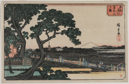 Utagawa hiroshige matsuchiyama - utagawa,