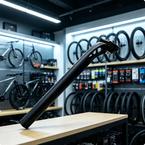 Seatpost with clamp adjustable - with,