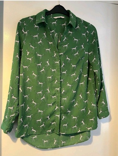 Ladies green shirt blouse - ,
