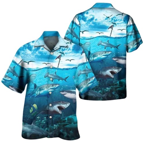 Tropical shark ocean hawaiian - shark,