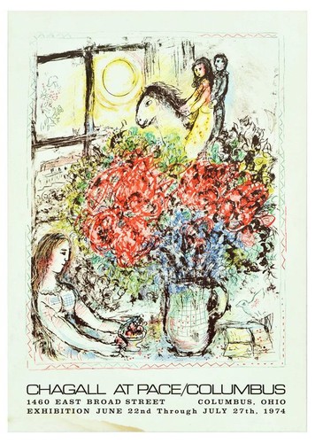 Vintage marc chagall columbus - vintage,