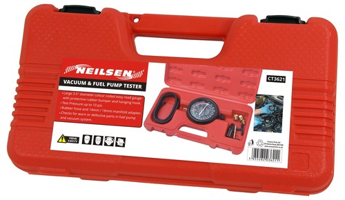 Fuel vacuum pump pressure - &,