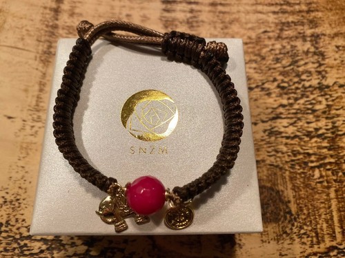Brown rope and - and, gold