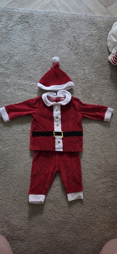 Santa baby outfit with hat - santa,