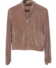 Zara Basic Satin Pleated