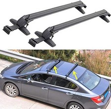 2PCs Universal 43.3" Roof Rack
